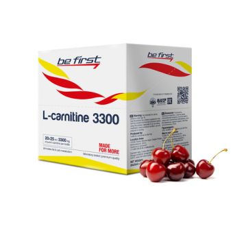 L-carnitine 3300 мг Be First (20 ампул по 25 мл) - Алматы