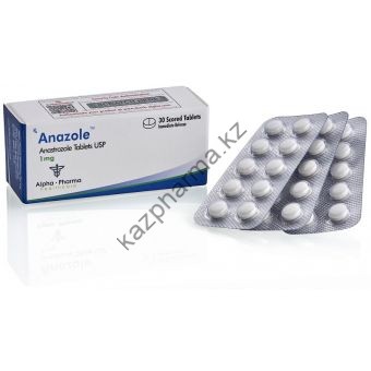 Anazole (Анастрозол) Alpha Pharma 50 таблеток (1таб 1 мг) - Алматы