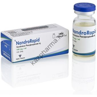 Нандролон фенилпропионат NandroRapid (Дураболин) Alpha Pharma балон 10 мл (100 мг/1 мл) - Алматы