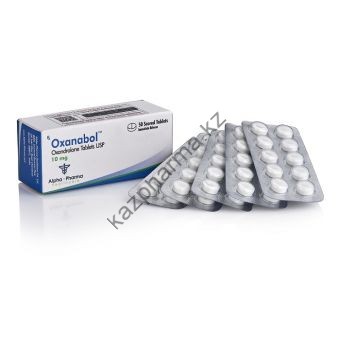 Oxanabol (Оксандролон, Анавар) Alpha Pharma 50 таблеток (1таб 10 мг) - Алматы