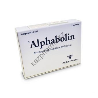 Alphabolin Метенолон энантат Alpha Pharma 5 ампул по 1мл (1амп 100 мг) - Алматы