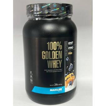 Протеин Maxler 100% Golden Whey 2 Ibs 908 грамм (27 порц) Алматы