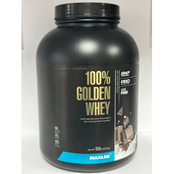 Протеин Maxler 100% Golden Whey 5 Ibs 2270 грамм (68 порц) Алматы