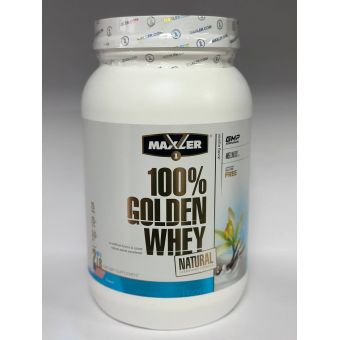 Протеин Maxler 100% Golden Whey Natural 2 Ibs 908 грамм (25 порц) Алматы