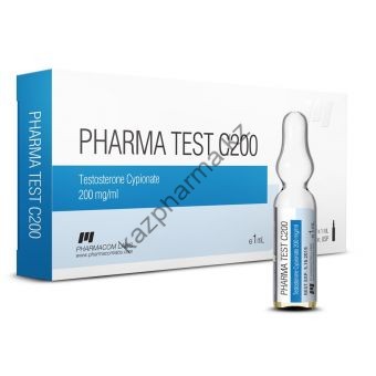 Тестостерон ципионат Фармаком (PHARMATEST C200) 10 ампул по 1мл (1амп 200 мг) - Алматы