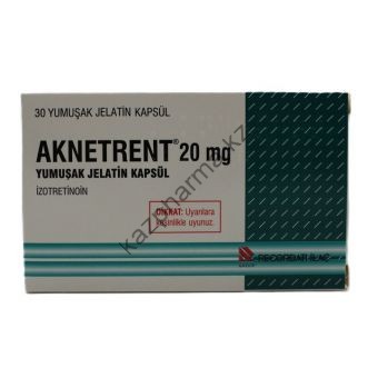 Роаккутан Aknetrent 30 таблеток (1 таб 20 мг) Алматы