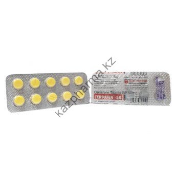 Кломид Terpafen-50 10 таблеток (1таб 50мг) Алматы