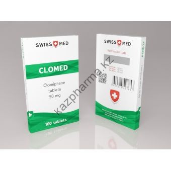 Кломид Swiss Med Clomed 50 таблеток (1таб 50мг) - Алматы
