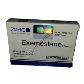 Exemestane (Экземестан) ZPHC 50 таблеток (1таб 25 мг) - Алматы
