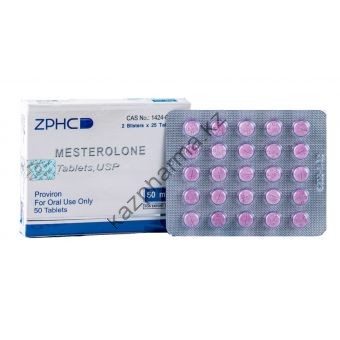 Mesterolone (Провирон) ZPHC 50 таблеток (1таб 50 мг) - Алматы