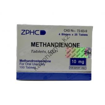 Метан ZPHC (Methandienone) 100 таблеток (1таб 10 мг) - Алматы
