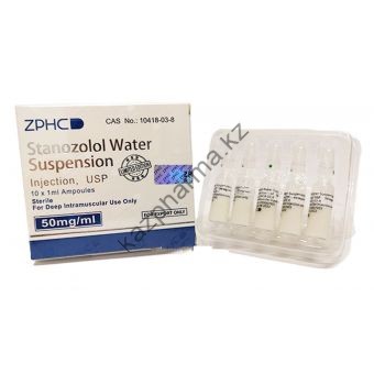 Винстрол ZPHC (Stanozolol Suspension) 10 ампул по 1мл (1амп 50 мг) - Алматы