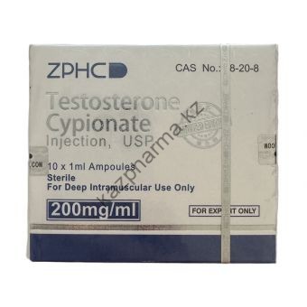Тестостерон ципионат ZPHC (Testosterone Cypionate) 10 ампул по 1мл (1амп 250 мг) - Алматы