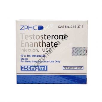 Тестостерон энантат ZPHC (Testosterone Enanthate) 10 ампул по 1мл (1амп 250 мг/1 мл) - Алматы