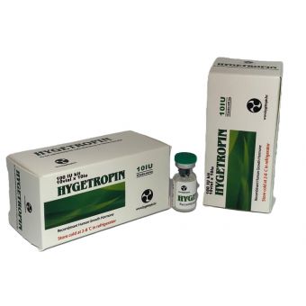 Гормон роста Hygetropin (Соматропин) 10 флакон / 10IU (370 мкг/IU) - Алматы
