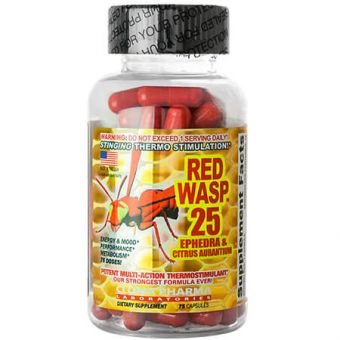 Жиросжигатель Cloma Pharma Red Wasp 25 (75 капсул) - Алматы